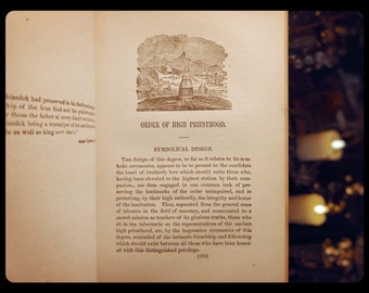 1874年フリーメイソン関連書籍：ロイヤル・アーチ、フリーメイソンの