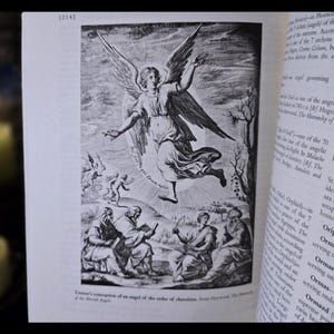 Book of Angels Occult Grimoire Book Magic Spells Metaphysical Angel Astrology