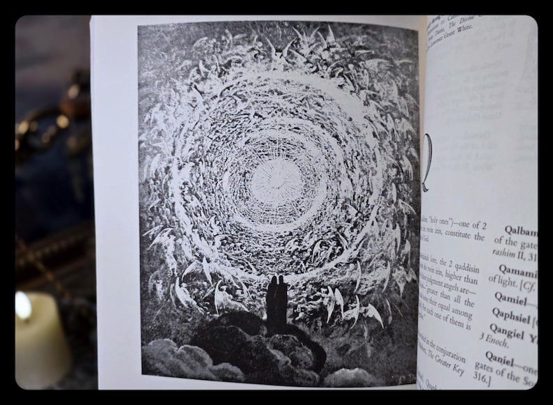 Book of Angels Occult Grimoire Book Magic Spells Metaphysical Angel Astrology