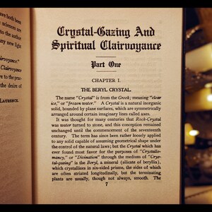 SPIRITUAL CLAIRVOYANCE Astrology "Very Rare" Angelic Invocation Antique Vintage Magic Book Occult Science Divination Esoteric Book
