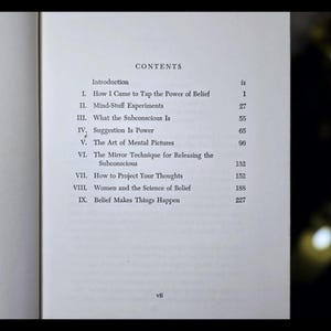 Magic of Believing Occult Metaphysical Book Tesla Vintage Self Help Mental Alchemy Telepathy Rosicrucian Psychology