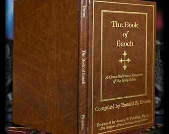 The Book of Enoch Vintage Occult Metaphysical Spiritual Bible Catholic Christian Book Religious Bible Collectors