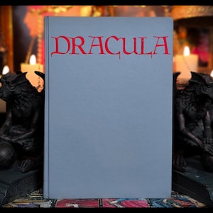 DRACULA Book The True History 1st Print Year Vampire Gothic Horror In Search of Dracula Occult Book Antique Vintage Bram Stoker Collectors