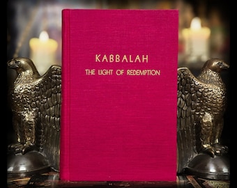 Kabbalah Light of Redemption Torah Occult Metaphysical Book Jewish Qabalah Cabala Hebrew Spiritual  Book
