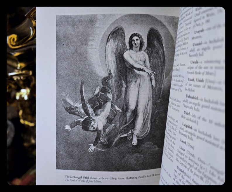 Book of Angels Occult Grimoire Book Magic Spells Metaphysical Angel Astrology
