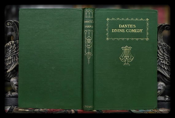 1897 Dante's Divine Comedy, First Edition, Illustrated, Victorian