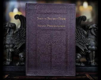 1922 Souls Secret Door Antique Victorian Spiritual Poetry Occult Swami Paramananda