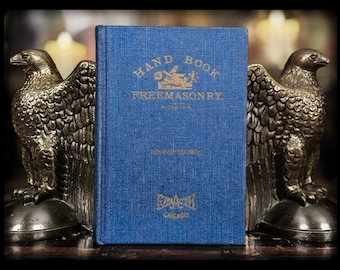 Freemasonry Book Masonic Occult Antique Vintage Secret Society