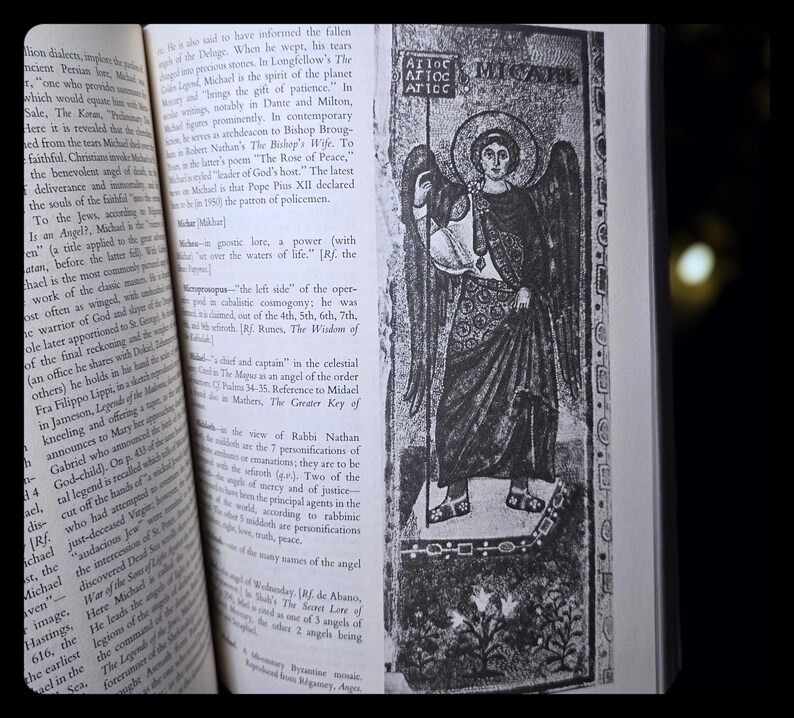 Book of Angels Occult Grimoire Book Magic Spells Metaphysical Angel Astrology