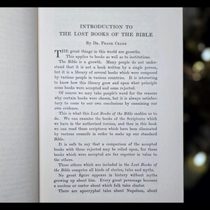 1963 Lost Books of The Bible Forgotten Eden Spiritual Book Occult Old New Testament Jesus