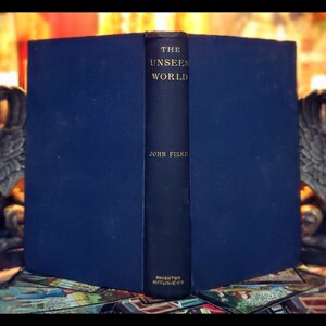 1891 THE UNSEEN WORLD Metaphysics Life After Death Dante Alighieri Inferno Occult Book Metaphysical Literature Spirit World Religious