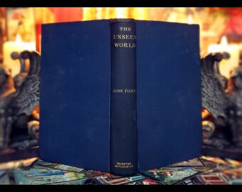 1891 THE UNSEEN WORLD Metaphysics Life After Death Dante Alighieri Inferno Occult Book Metaphysical Literature Spirit World Religious