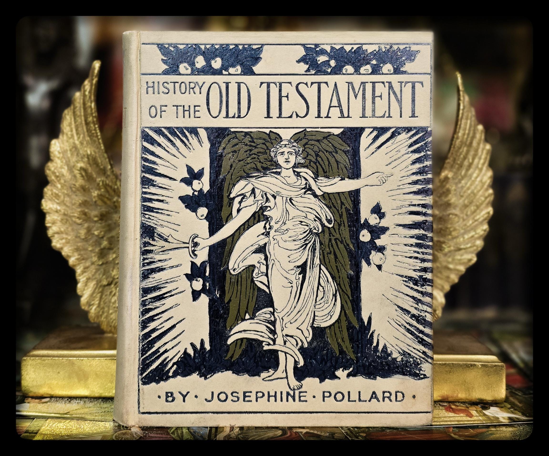 1899 Illustrated Old Testament Book, Antique Biblical Artwork - Etsy