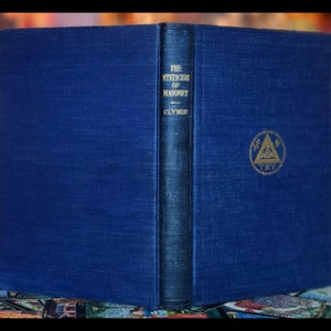 1924 MYSTICISM OF FREEMASONRY Book Atlantis Knights Templars The Holy Grail &quot;Rare&quot; Masonic Mason Masonry Knights Templar 33rd Degree Gift