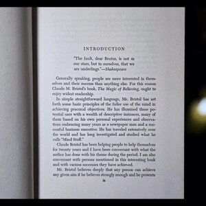 Magic of Believing Occult Metaphysical Book Tesla Vintage Self Help Mental Alchemy Telepathy Rosicrucian Psychology