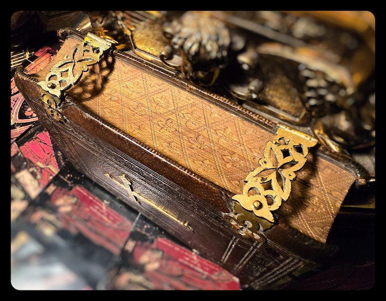 1849 Holy Prayer Book Old New Testament Spiritual Antique Catholic Christian Book Psalms