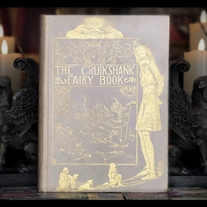 1900 FAIRY TALE BOOK Mythology Cinderella Antique Vintage  Fairy Tales Magic Mythology Fairy Tales Gift Book Art Antique Vintage Art Artwork