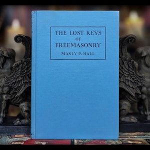 FREEMASONRY Book Occult Egypt Metaphysical Alchemy Book of the Dead 33rd Degree Manly P Hall Masonic Esoteric Masonry Secret Society Gift