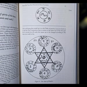 Lesser Key of Solomon Occult Grimoire, Magick Book Necromancy Witchcraft