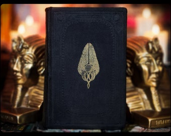 1859 Ancient Egypt Book: Victorian Novel, Occult Magic