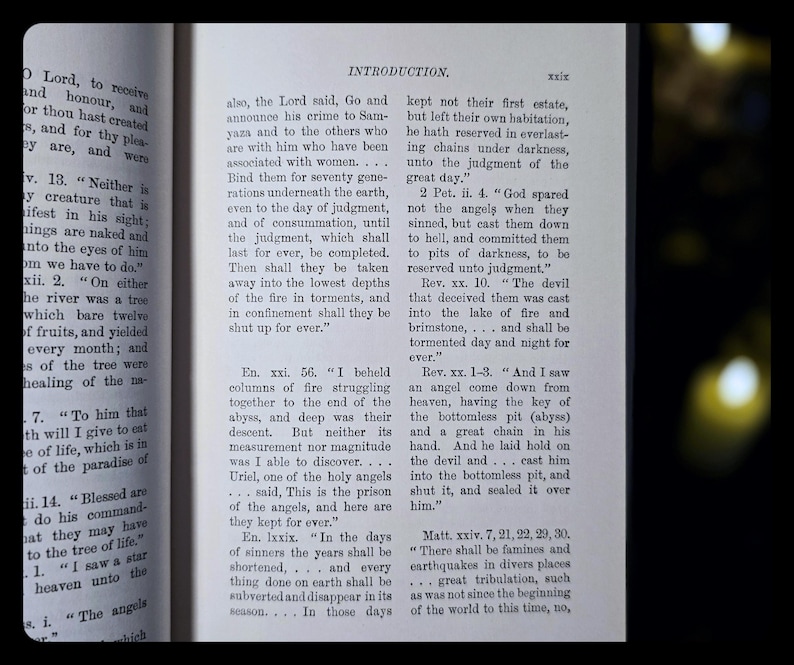 Book of Enoch Ethiopian Bible Astrology Angels Sorcery Divination Occult Spiritual