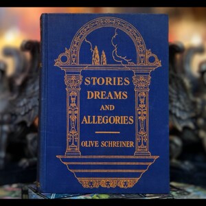1923 Metaphysisches Buch TRÄUME & ALLEGORIEEngel Mystik Die Seele Himmel Antik Vintage Esoterik Buch Engel Okkult