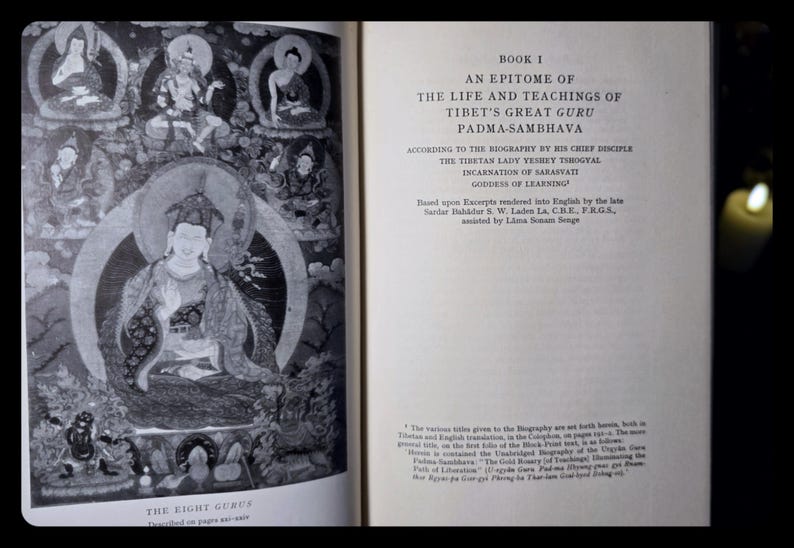 1954 Tibetan Book of Liberation Astrology Metaphysical Self Help Buddhism Occult