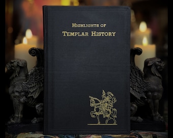 1944 Knights Templar History Book, Freemasonry & Masonic Rituals