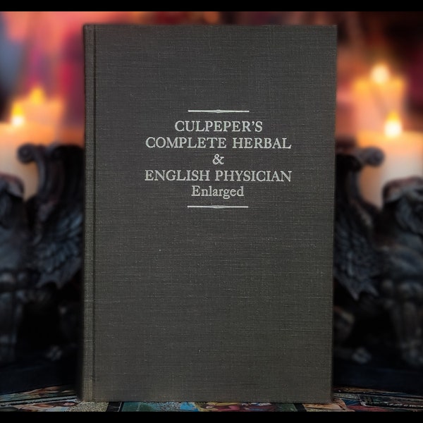 Rare Culpeper's Herbal: Vintage Botany, Astrology, and Medicinal Plant Guide