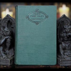 1940 Irish Fairy Tale Book Occult Celtic Mythology Druids Occult Pagan Esoteric Magic Gaelic Lore Gift Art Folklore Ireland Witchcraft