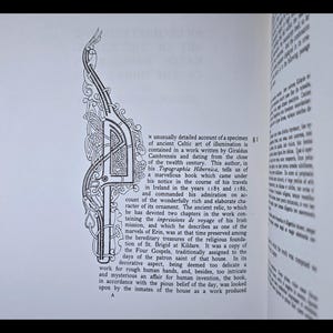 Illuminated Book of Kells Celtic Art Spiritual Book Religious Bible Jesus Christ