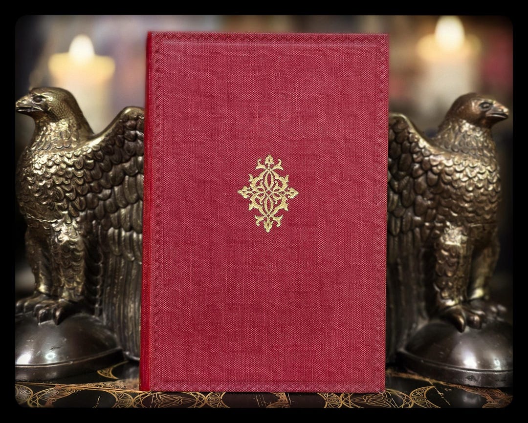 1923 Dante's Divine Comedy Book, Flaxman Illustrations, Antique