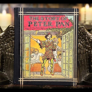 SALE！No.193 アンティーク　古書 洋書 絵本 ピーター・パン 1926年ピーターパン初版アンティークピーターとウェンディ童話本