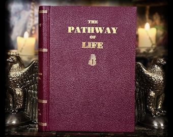 1890 Pathway of Life Book Angels Leonardo Da Vinci Heaven Mythology Bible Collectors Christian Catholic