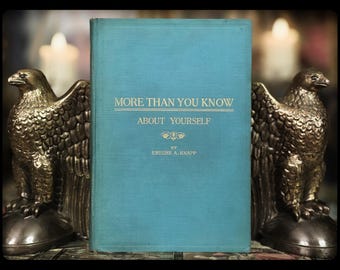 1904 Antique Occult Book: Astrology, Palmistry, Divination