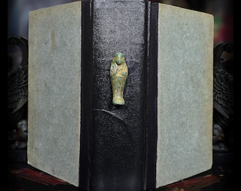 1874 The Great Pyramid Carved Mummy Book of the Dead Occult Book Ancient Egypt Bible