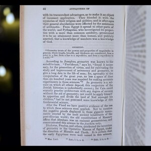 1855 Masonic Book Occult Enoch Secret Society Druid Antique Freemasonry Mythology Illuminati genre