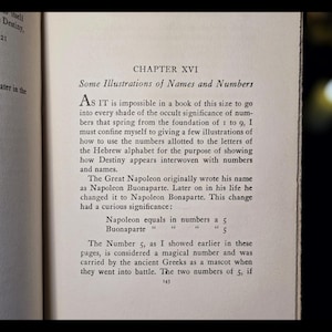 1932 Cheiro's Book of Numbers: Numerology, Astrology, Herbalism, Occult, Magic, Metaphysical Complete and Revised