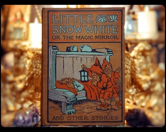 1906 LITTLE SNOW WHITE & The Magic Mirror Real 1st Edition