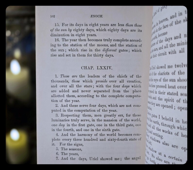 Book of Enoch Ethiopian Bible Astrology Angels Sorcery Divination Occult Spiritual