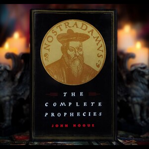 NOSTRADAMUS Book Complete Prophecies 961 Pages UFO&#39;S Astrology Book Prophecy Vintage Divination Book Blavatsky