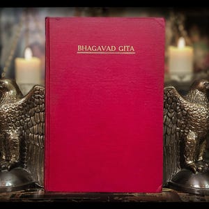 1908 Metaphysical Book Bhagavad Gita 1st Edition Thus Vintage Spirituality Occult Spiritual Hinduism Yoga Meditation Self Help Krishna Art