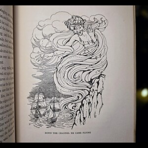 1910 Star People Fairy Tale Book Zodiac Astrology Antique Greek Mythology Book Astronomy Magic Art Artwork