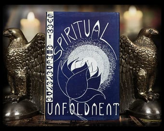 1964 Spiritual Unfoldment Metaphysical Book Meditation Yoga Occult Buddhism Spiritual Book