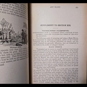 1898 Art Magic Spiritism Occult Book Witchcraft Freemasonry Astrology Magic Grimoire
