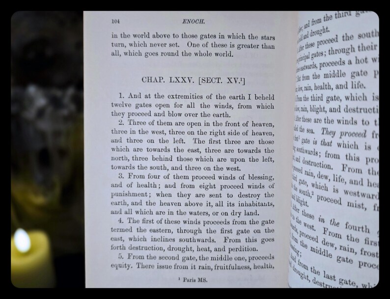 Book of Enoch Ethiopian Bible Astrology Angels Sorcery Divination Occult Spiritual
