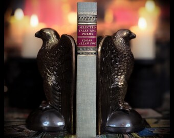 Libro de Edgar Allan Poe de 1943, Cuentos y poemas – Antique Raven & Lenore