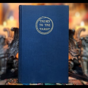 1918 Key to Tarot Book: Divination, Alchemy & Freemasonry