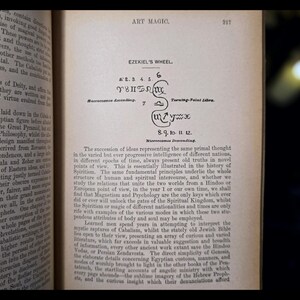 1898 Art Magic Spiritism Occult Book Witchcraft Freemasonry Astrology Magic Grimoire