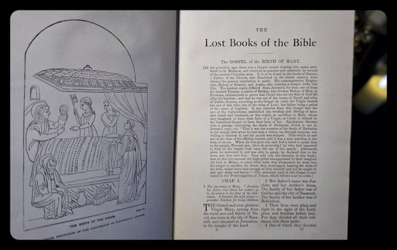 1926 Lost Books of The Bible Enoch Giants Spiritual Occult Metaphysical Book Christian Catholic